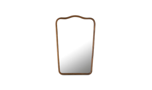 Keyes Mirror Brass