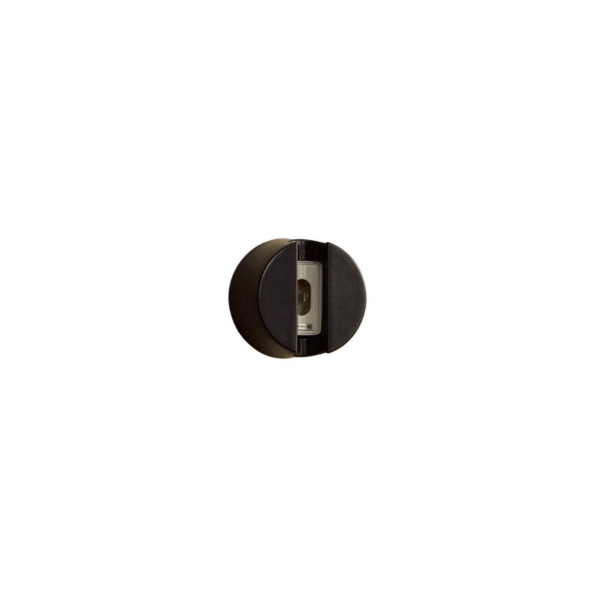 Kilter 1.0 Sconce in Dark Grey.