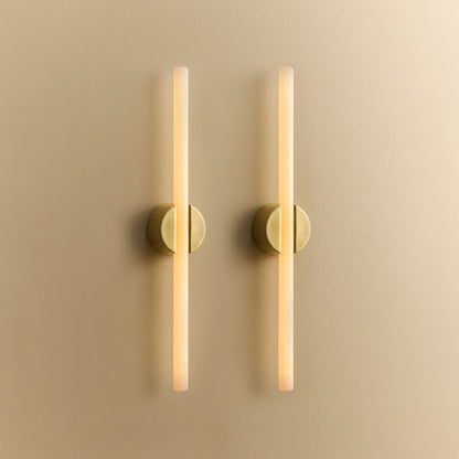 Kilter 1.0 Wall Light in Solid Brass - Set of 2.