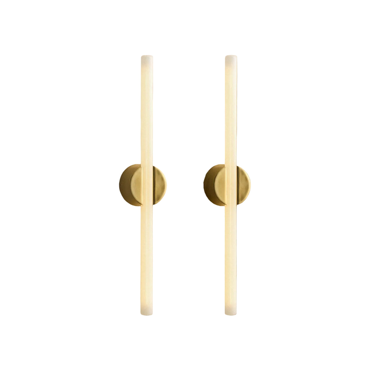 Kilter 1.0 Wall Light in Solid Brass - Set of 2.