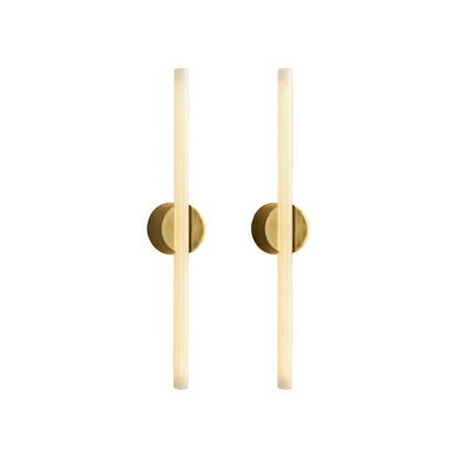 Kilter 1.0 Wall Light in Solid Brass - Set of 2.