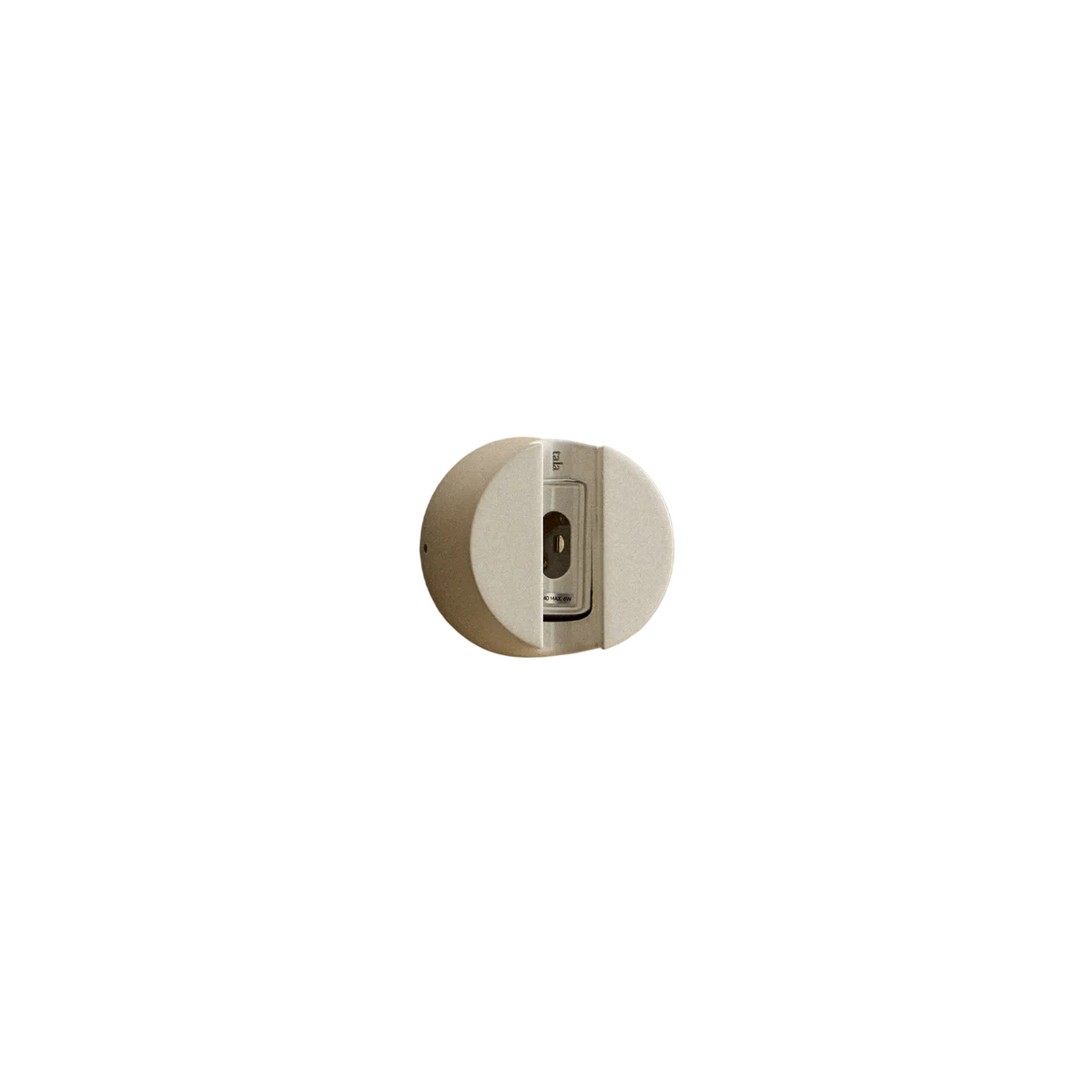 Kilter 1.0 Sconce in White.