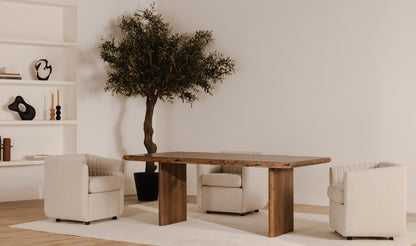 Lila Dining Table Large Brown