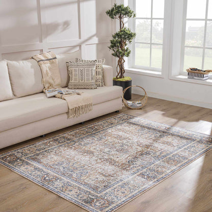 Arias Blue Boutique Washable Rug - Clearance.