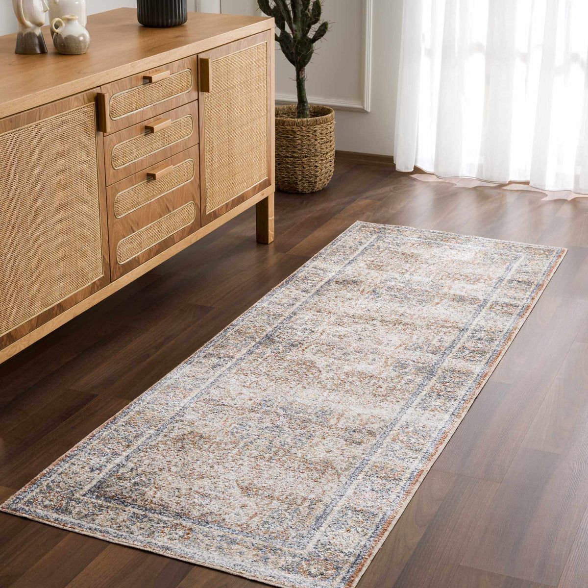 Arias Blue Boutique Washable Rug - Clearance.