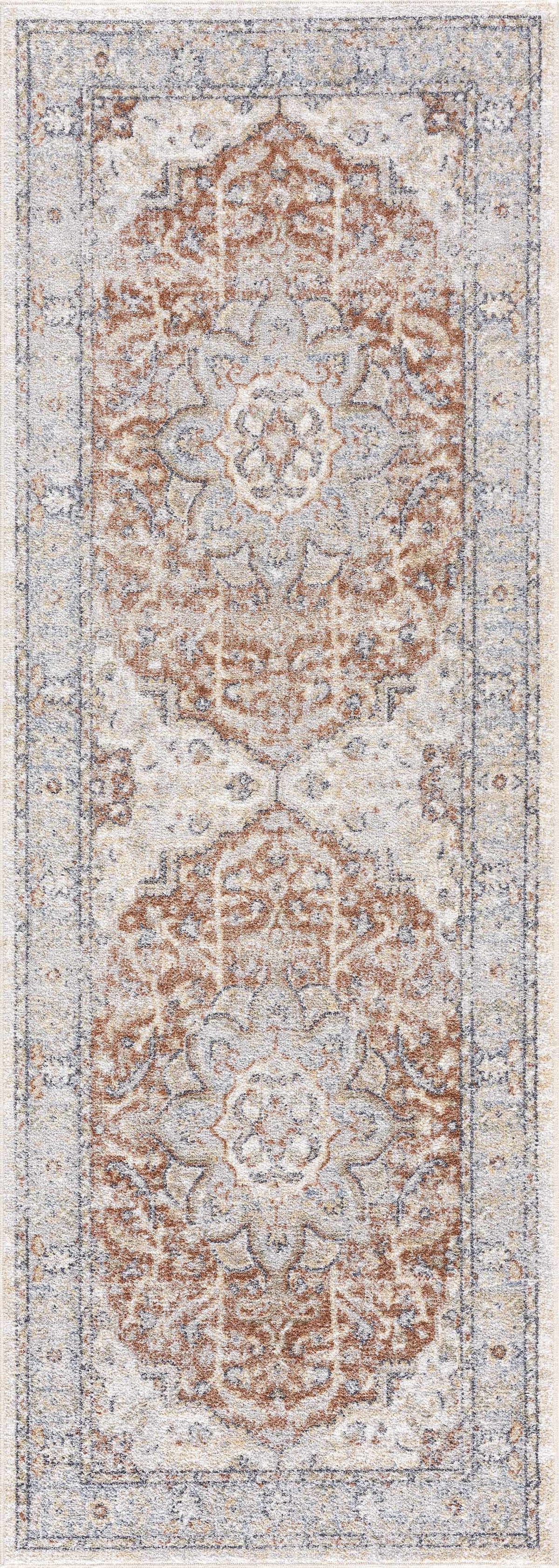 Emke Flat Pile Washable Rug - Clearance.