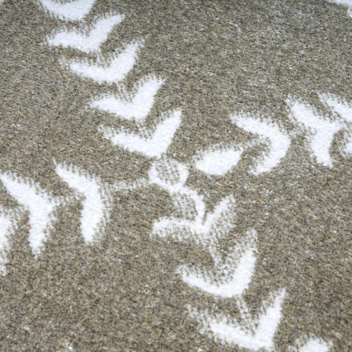 Donier Green Geometric Washable Area Rug