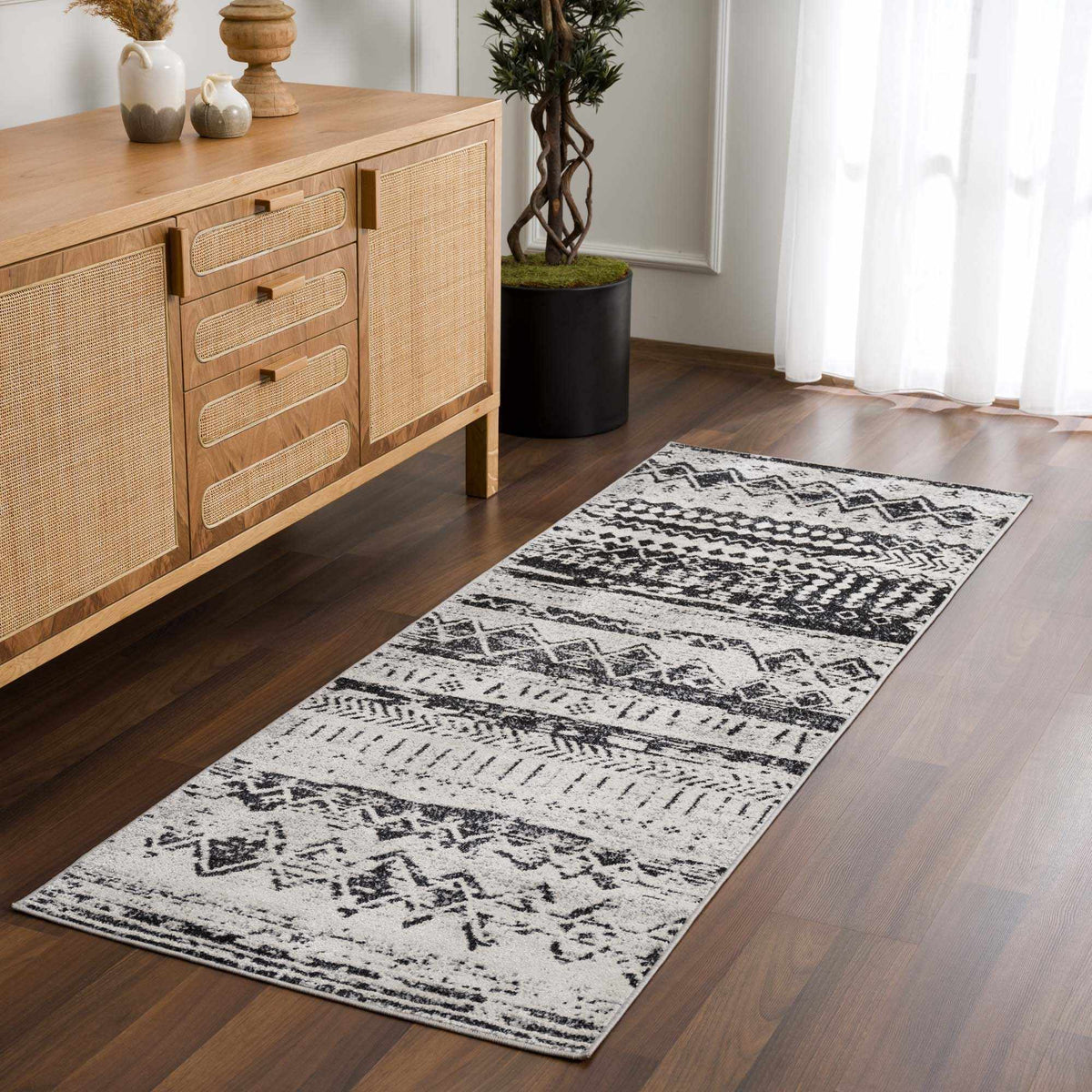 Lyssons Washable Area Rug