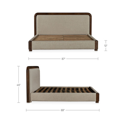 Bower King Bed Brown - alternate view 9