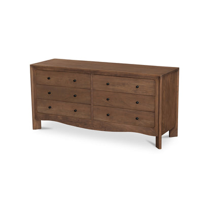 Mabel 6 Drawer Dresser Dark Brown - alternate view 4