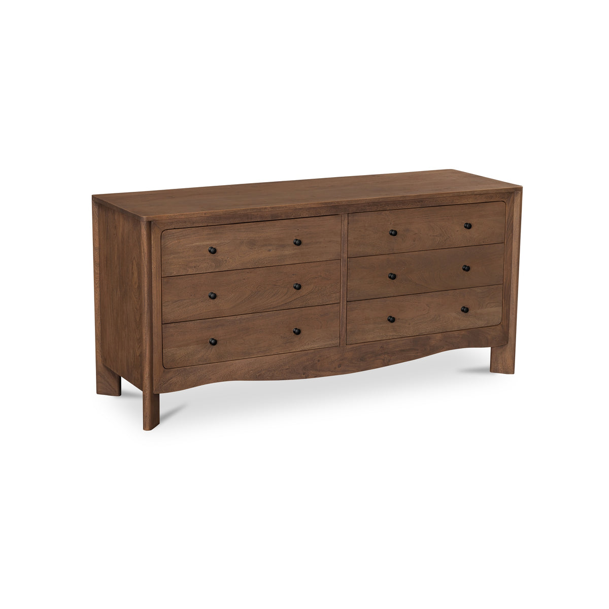 Mabel 6 Drawer Dresser Dark Brown - alternate view 1