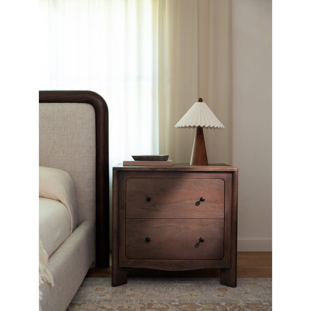 Mabel Nightstand Dark Brown - alternate view 8