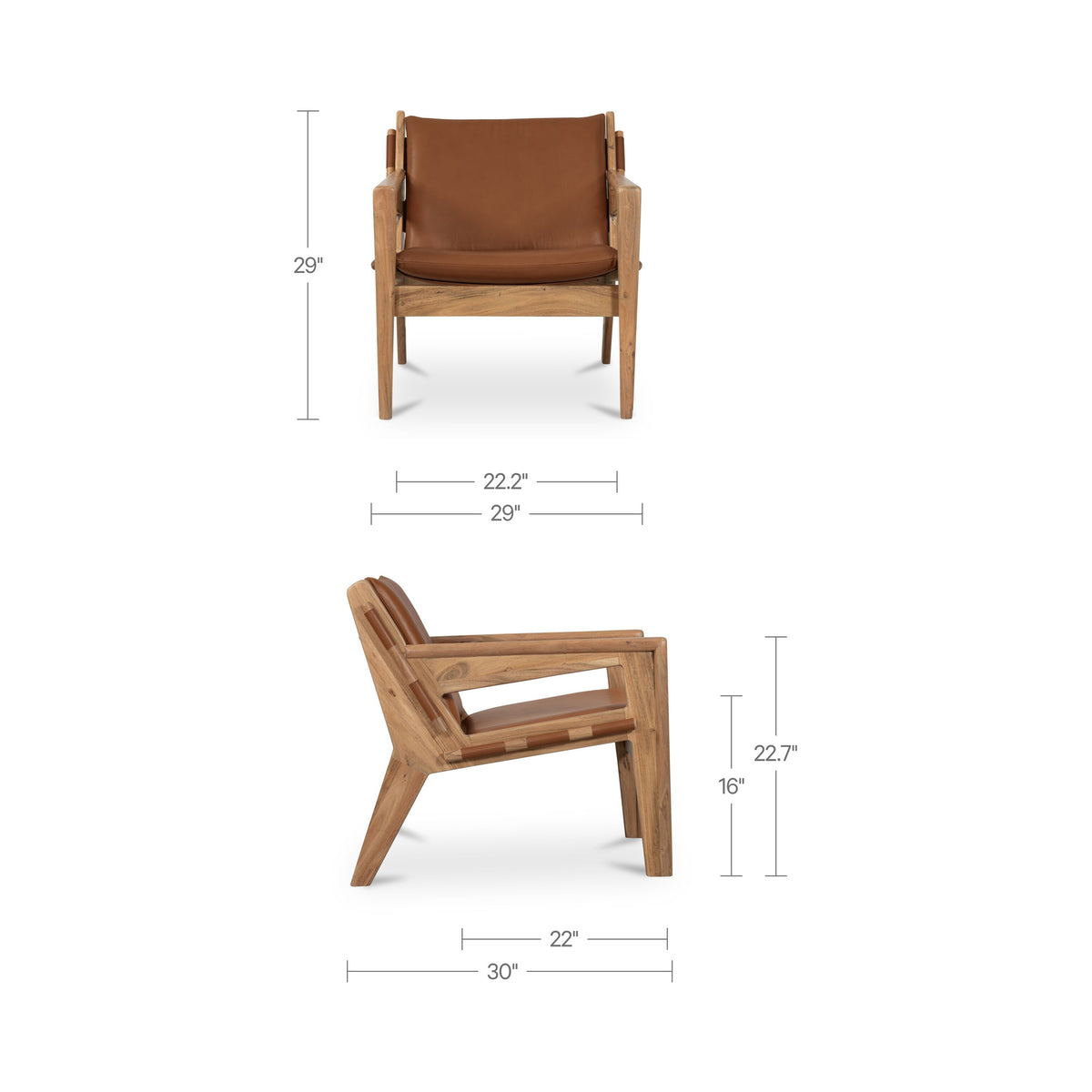 Baker Accent Chair Brown - alternate view 8
