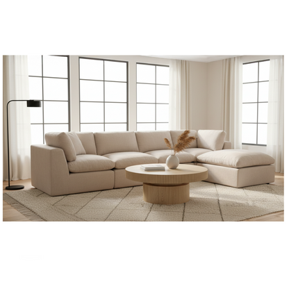 Cates Classic L Modular Sectional Pebble
