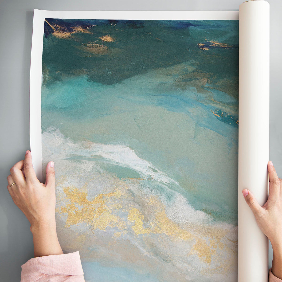 Labradorite Dream - Canvas Print.