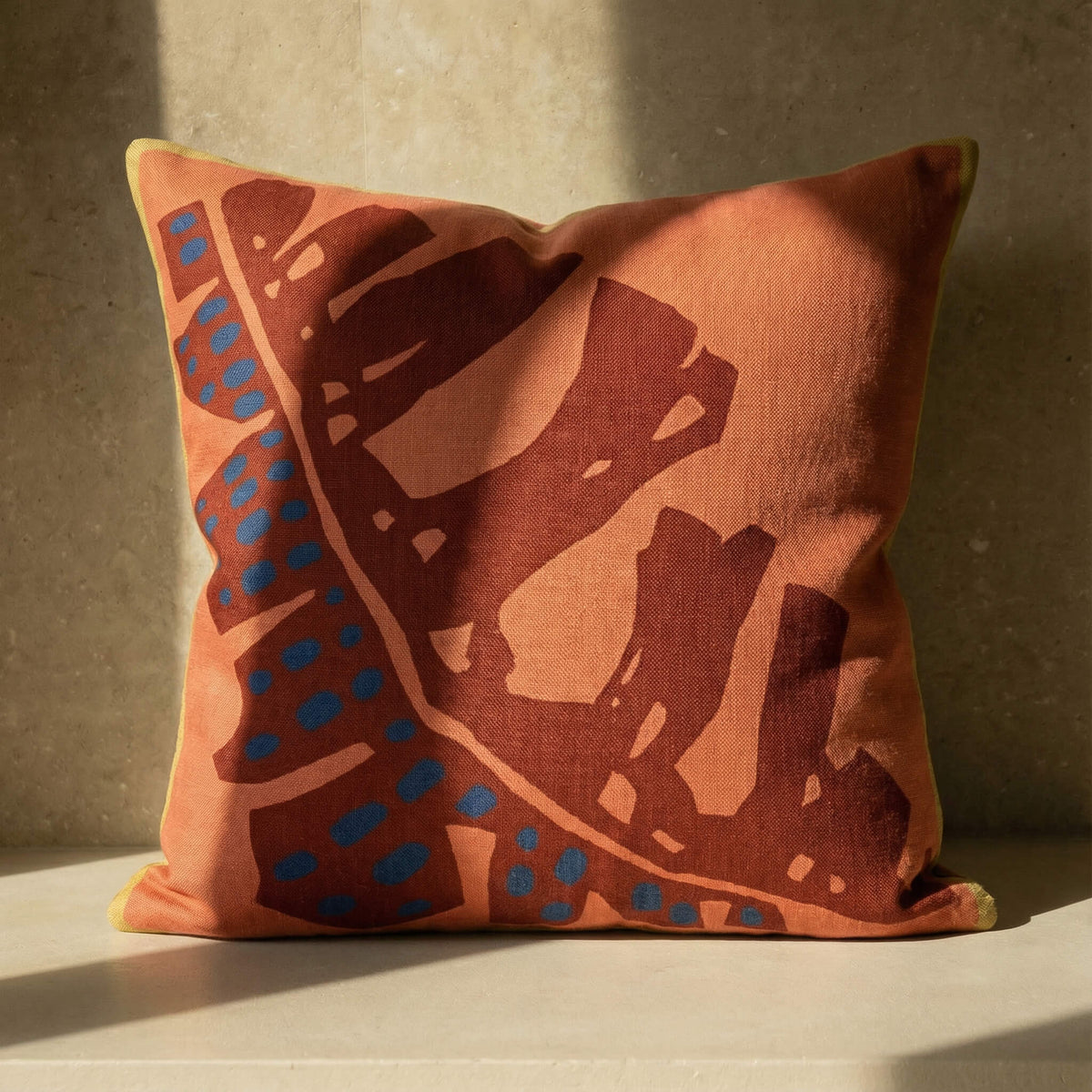 Leaf Sketch Throw Pillow.