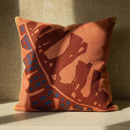Leaf Sketch Throw Pillow.