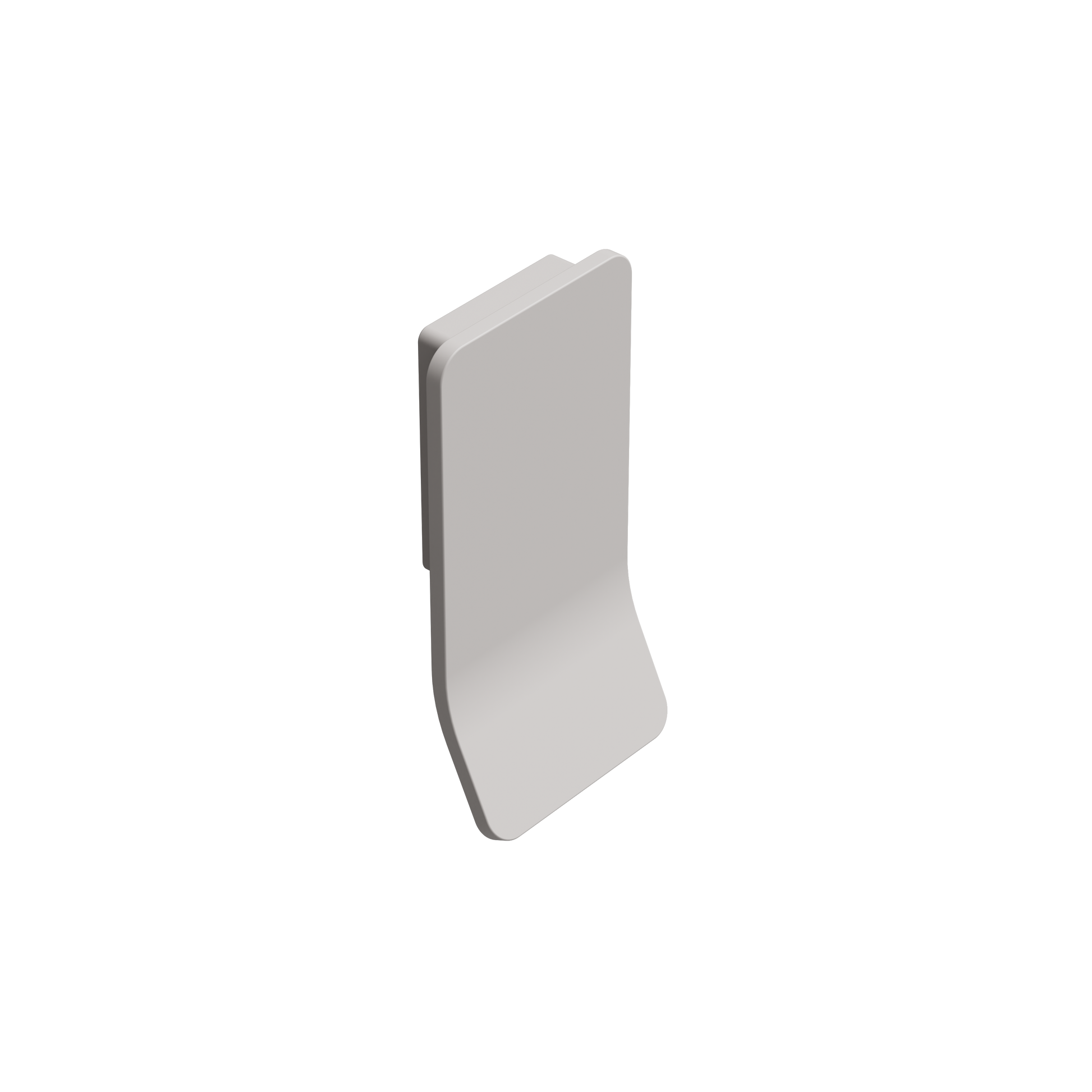 Light Beige "Leaf" Tab Drawer Pulls.