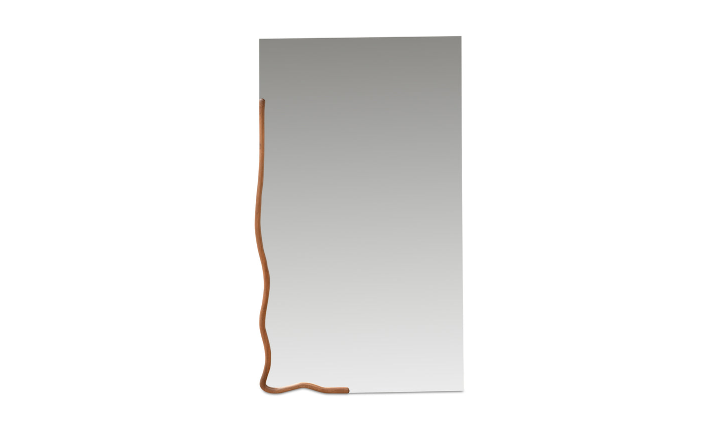 Leni Large Mirror Brown
