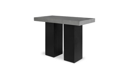 Lithic Outdoor Bar Table Grey.