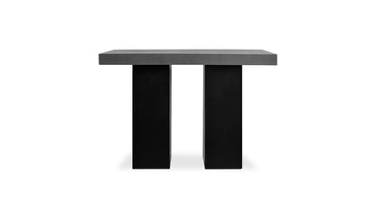 Lithic Outdoor Bar Table Grey.