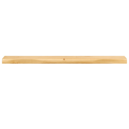 Live Edge Floating Wall Shelf – Solid Real Wood.
