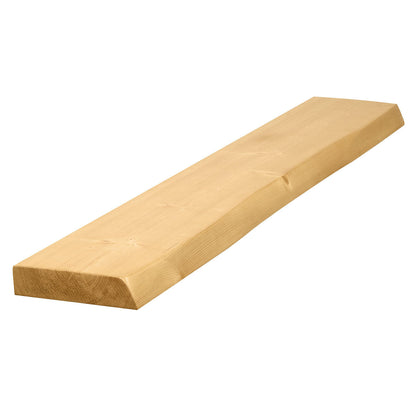 Live Edge Floating Wall Shelf – Solid Real Wood.