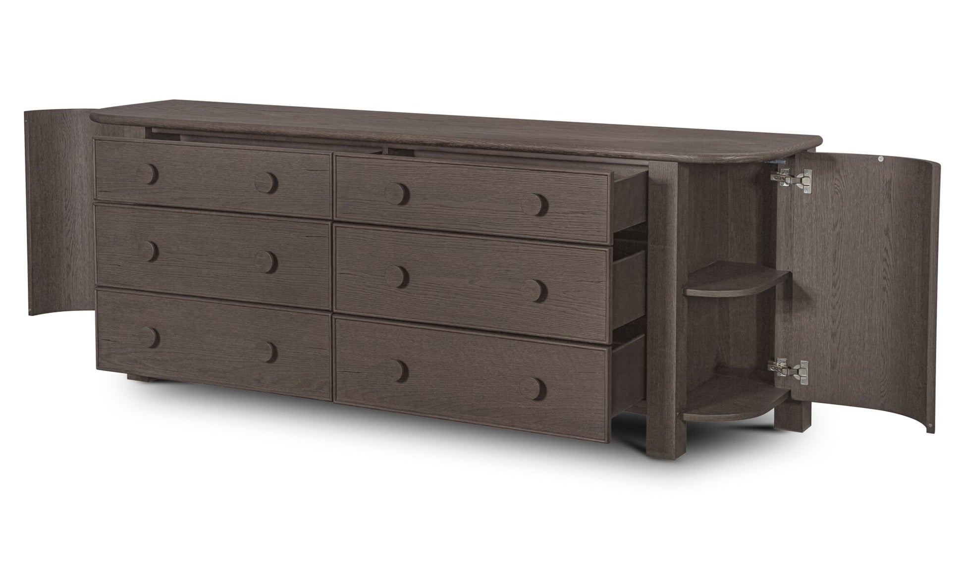 Loren 6 Drawer Dresser Natural.