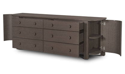 Loren 6 Drawer Dresser Natural.