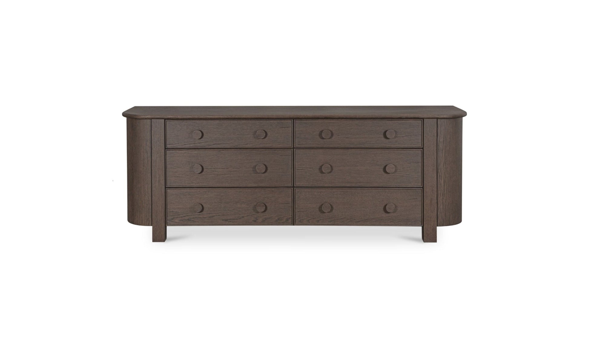 Loren 6 Drawer Dresser Natural.