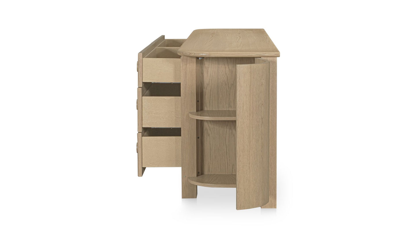Loren 6 Drawer Dresser Natural