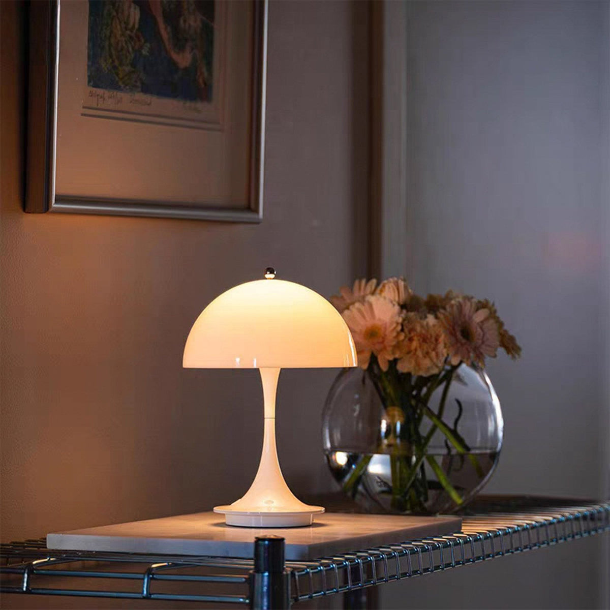 Lunora Mushroom Rechargeable Table Lamp