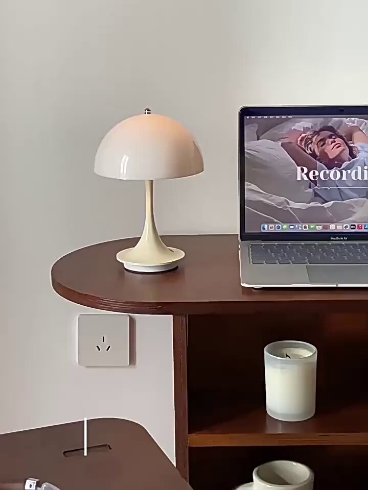 Lunora Mushroom Rechargeable Table Lamp