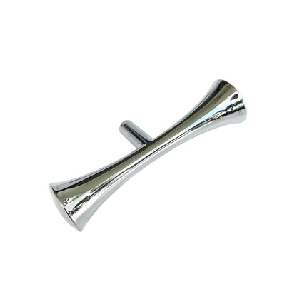Hourglass "MCM 01" Polished Chrome Cabinet Pull.
