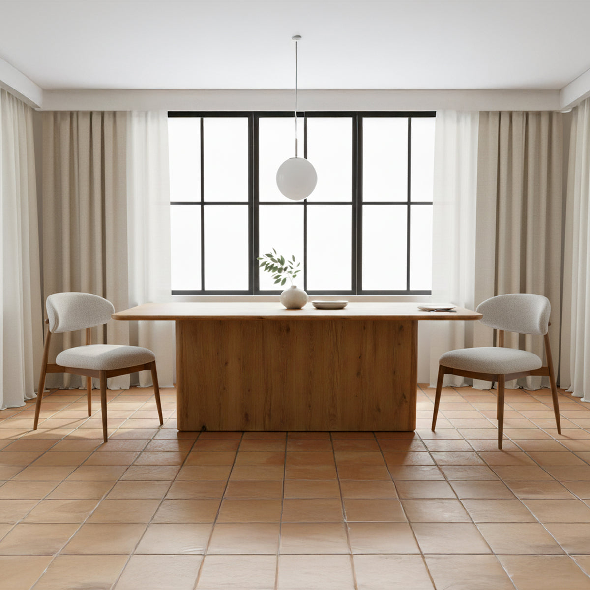 Ellie Dining Chair Oatmeal – image 2