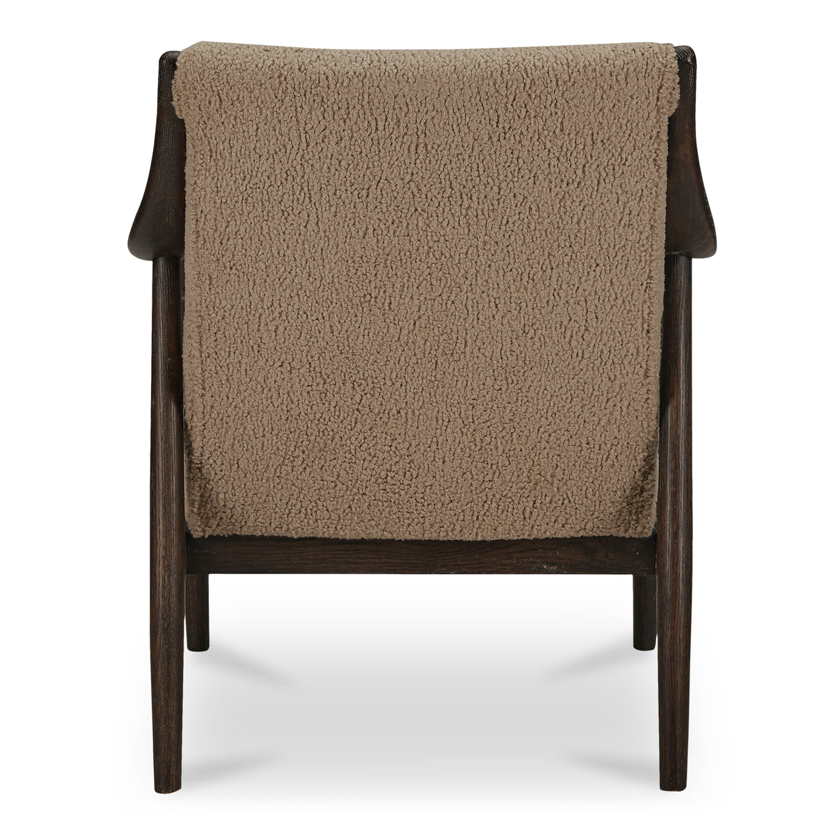 Yates Accent Chair Beige Faux Shearling view 5