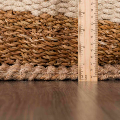 Senneterre Natural Jute Rug.