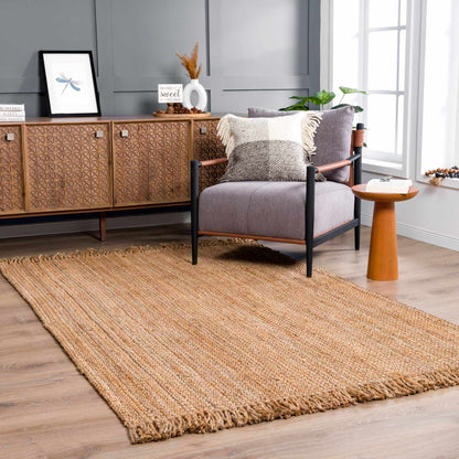 Senneterre Natural Jute Rug.