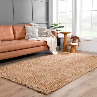 Senneterre Natural Jute Rug.