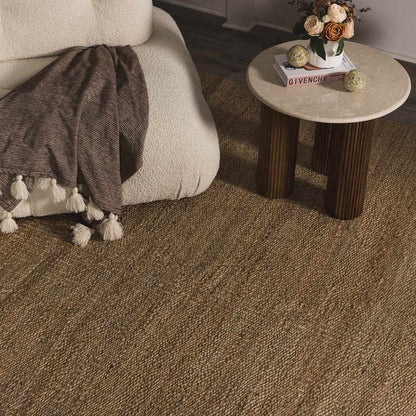 Senneterre Natural Jute Rug.