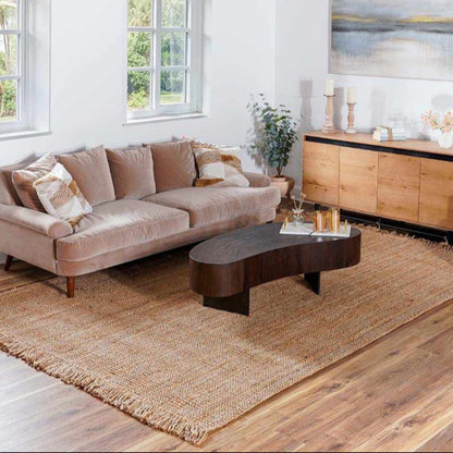 Senneterre Natural Jute Rug.