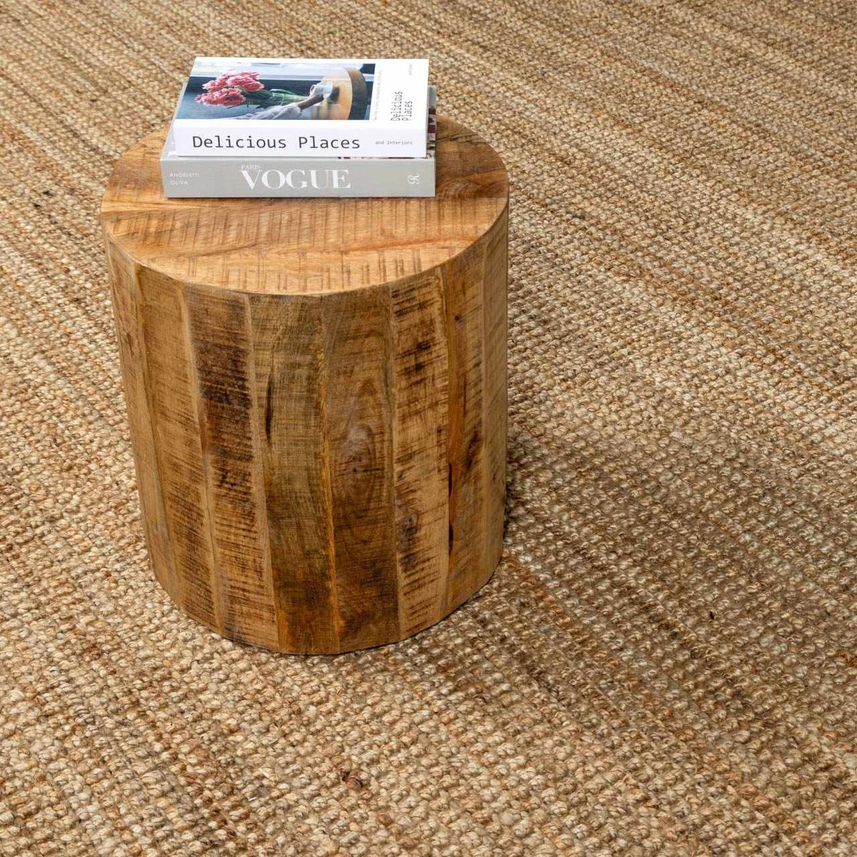 Senneterre Natural Jute Rug.