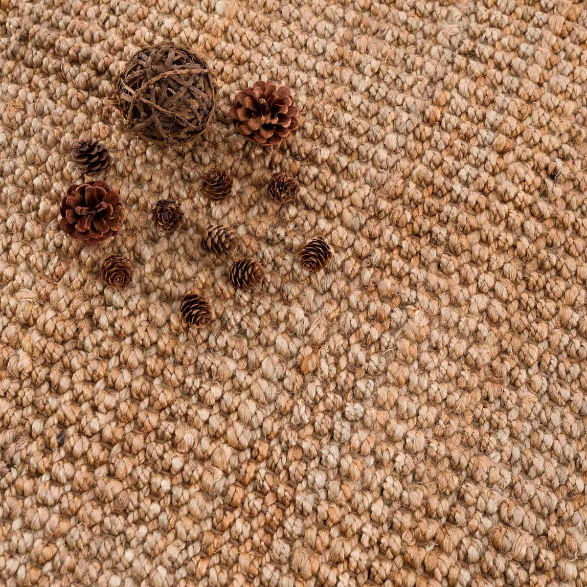 Senneterre Natural Jute Rug.