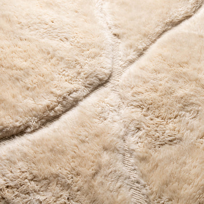 Cross-Roads - Luxury Shag Moroccan Rug 8.3x10.2 ft / 253x310 cm