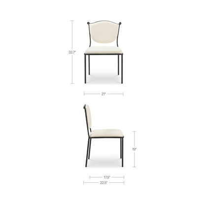 Ferris Dining Chair Cream product image 8