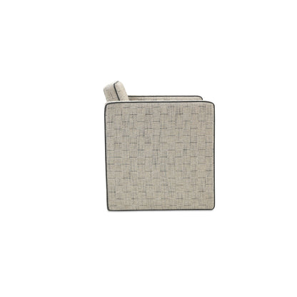 Harris Accent Chair Black And Beige Weave product image 4