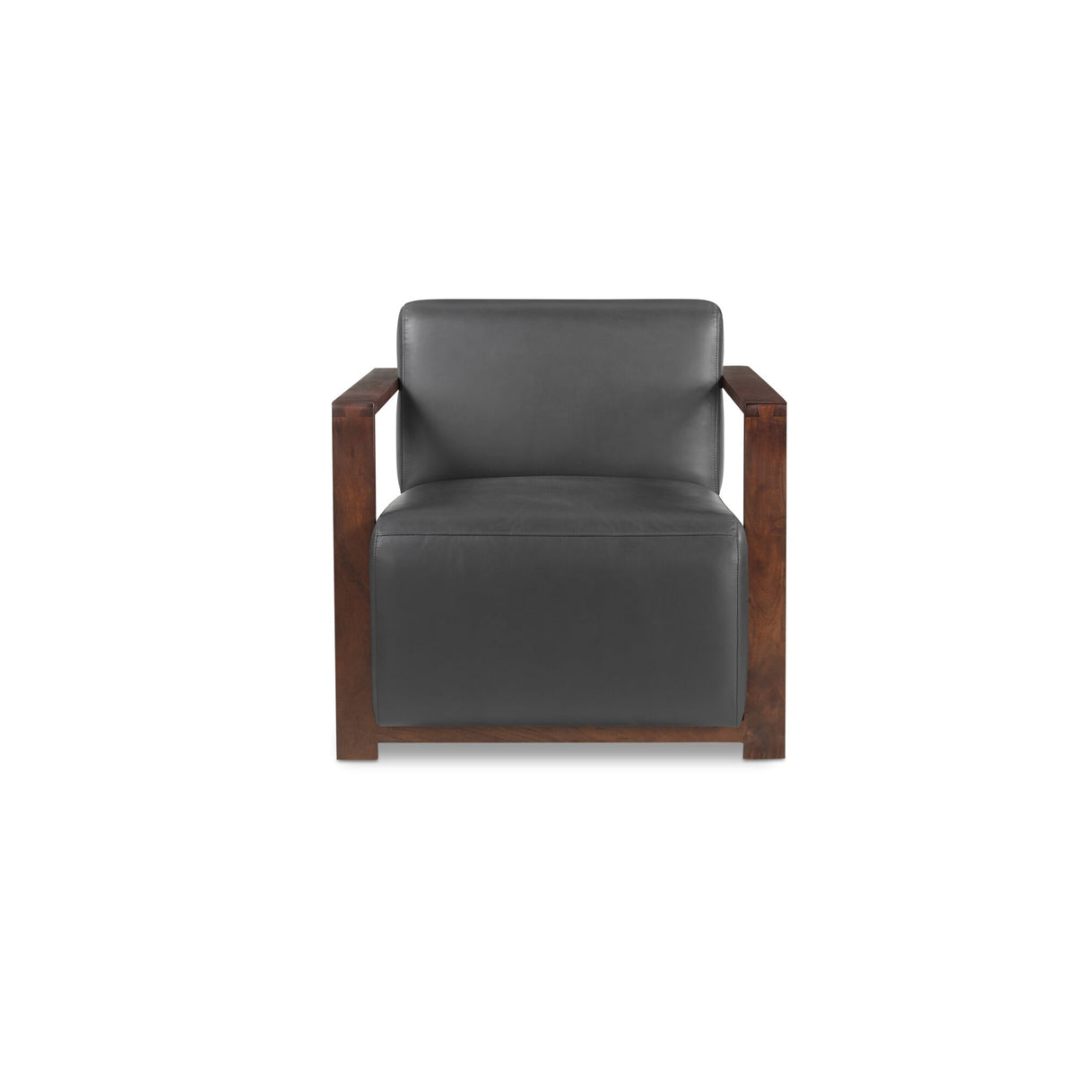 Barnes Accent Chair Black on white background