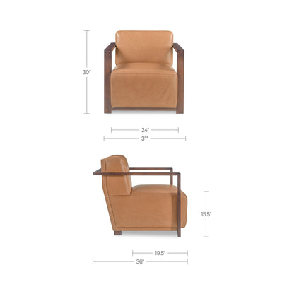 Barnes Accent Chair Tan product image 8