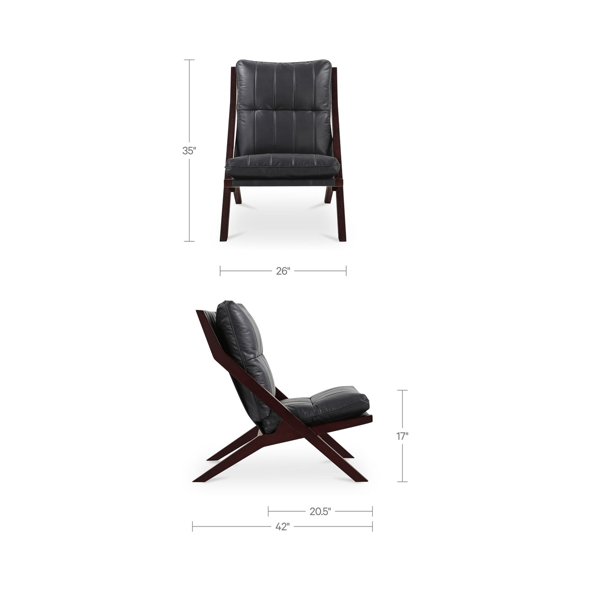 Preston Accent Chair Black product image 9