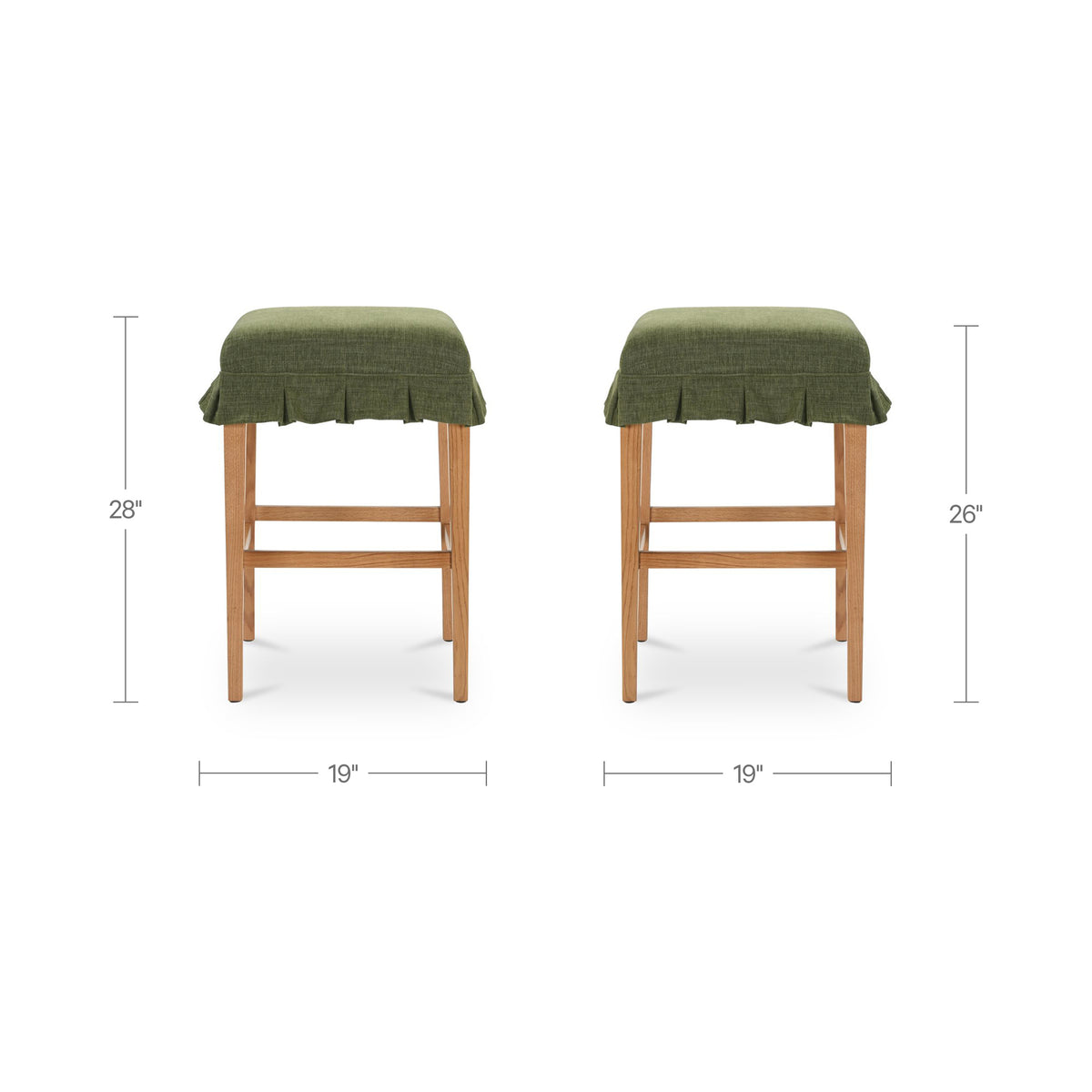 Anna Counter Stool Green product image 5
